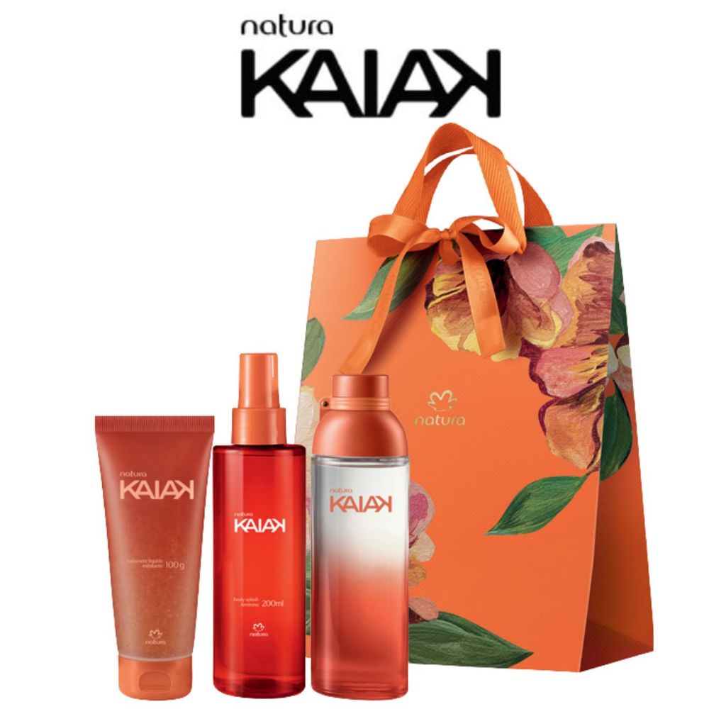 Kit Presente Kaiak Tradicional Feminino (GARANTIA DE ORIGINALIDADE) em Oferta na Shopee