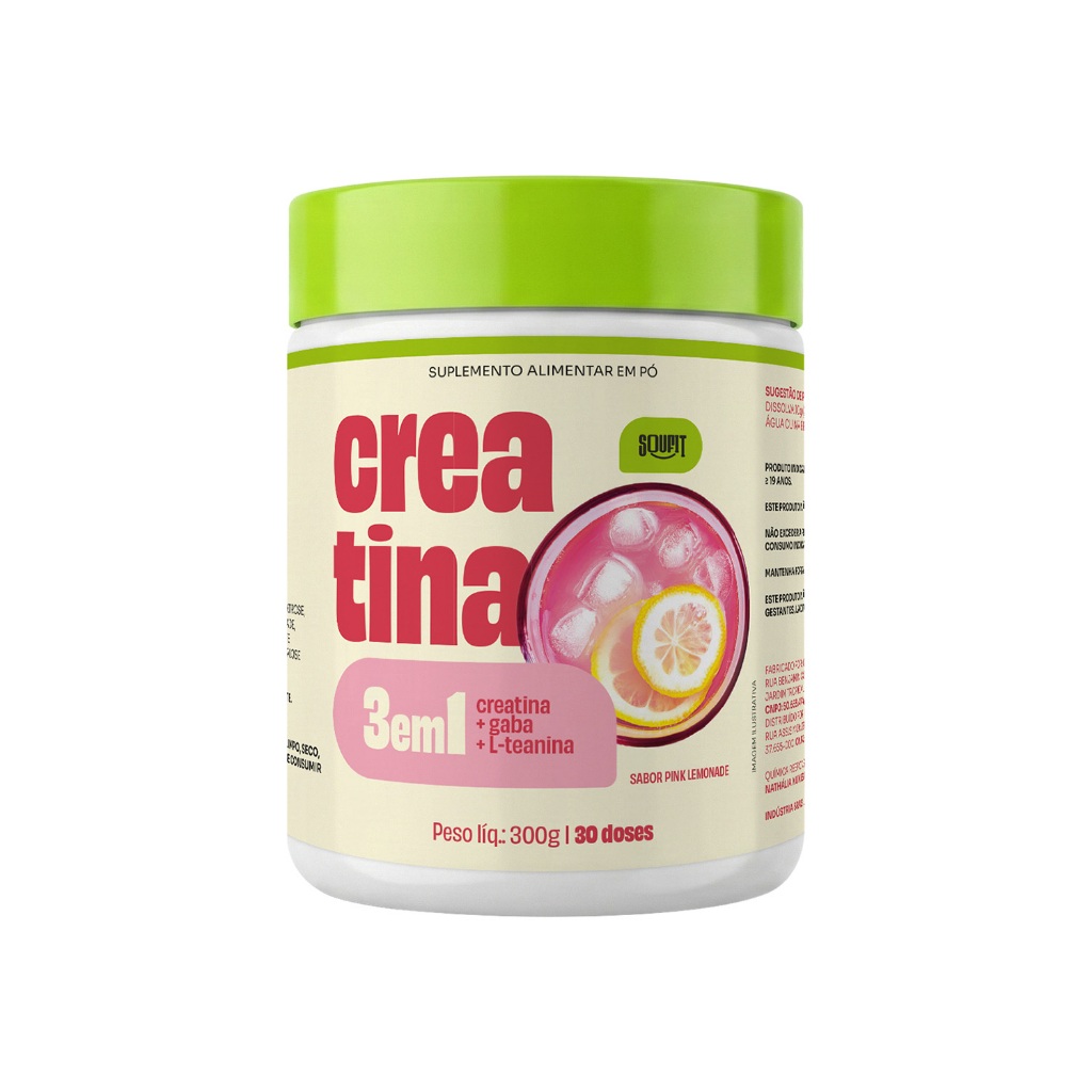 Creatina Monohidratada 300g Soufit Pink Lemonade