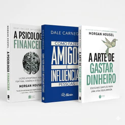 Kit Como Fazer Amigos e Influenciar Pessoas + A Psicologia Financeiras + A Arte de Gastar Dinheiro