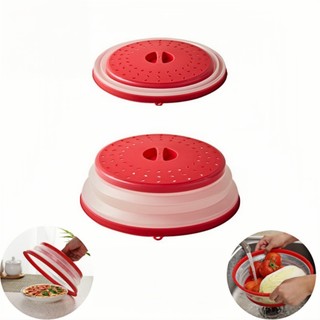 Tampa Microondas Antirespingo Silicone Dobrável P/ Microonda