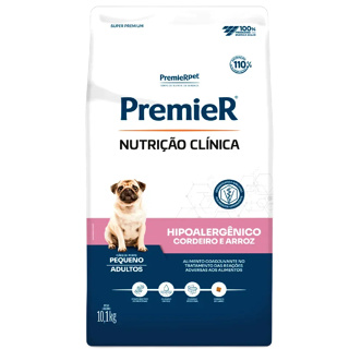 Ração Premier Nutrição Clínica Hipoalergênico Cães Adultos Pequeno Porte Cordeiro 10,1kg em Oferta na Shopee