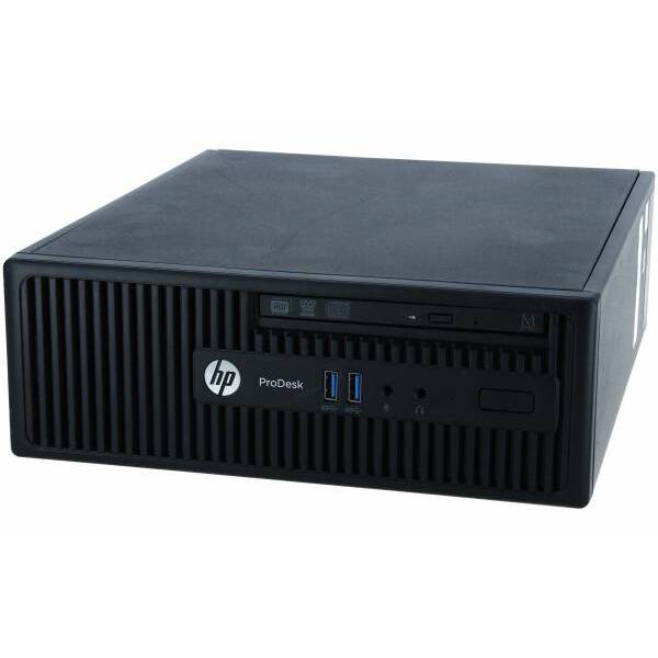 O HP ProDesk 400 G3 com processador Intel Core i5-6500 6 gen 8gb  hd 500 monitor 19