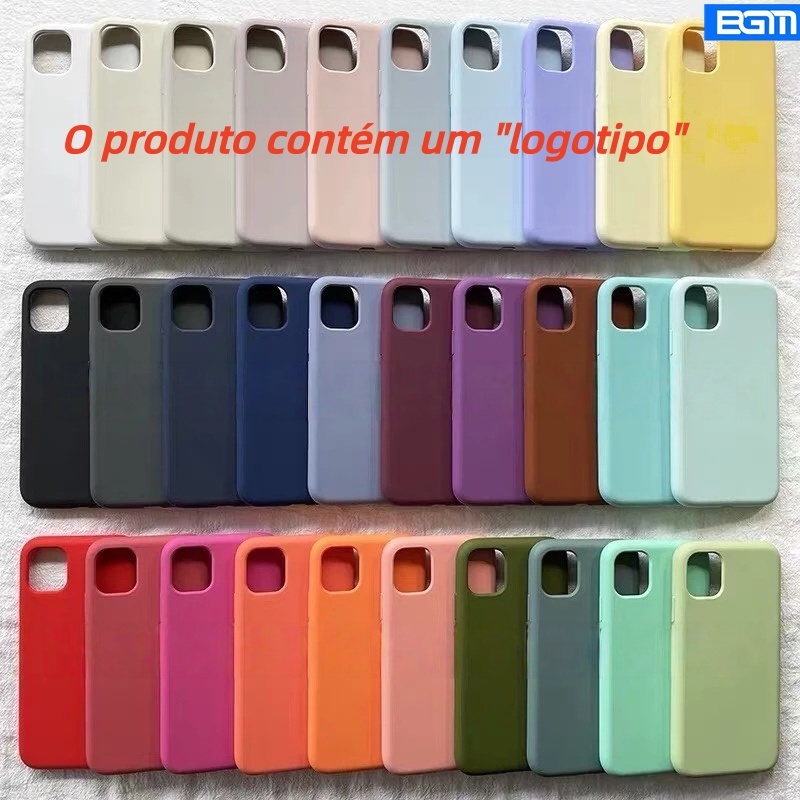 BGM—Capinha Case Silicone Aveludada Para iPhone 12/12 Pro/12 Pro Max Premium
