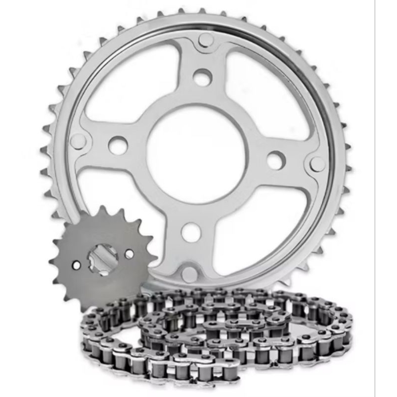 Kit Relação Honda Titan Fan Cg 150 04/16 Corrente Coroa Pinhão Aço Original 1045 Alta Durabilidade