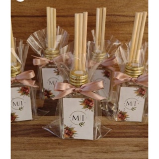 20 Lembrancinhas kit aromatizador 40 ml  chá revelação, maternidade, casamento, festas e eventos em Oferta na Shopee