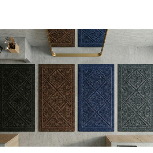 Tapete Capacho Porta De Entrada Decorativo Base Emborrachada 37x57cm em Oferta na Shopee