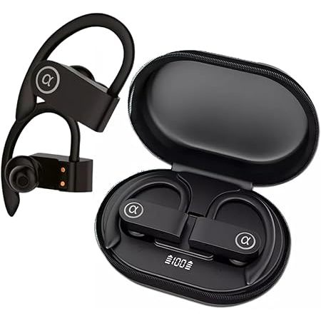 Fone de Ouvido Bluetooth Esportivo A Gold FN-B21B – Preto em Oferta na Shopee