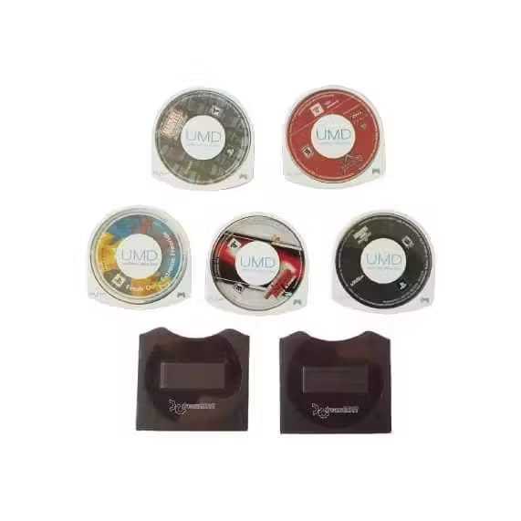 Jogo PSP Formato MDU – Marvel TCG, Carros, Freak Out, Monster Jam, World Tour Soccer 06