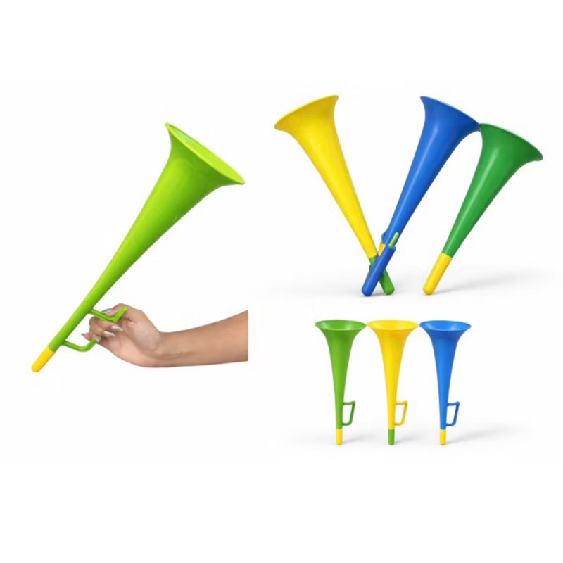 Vuvuzela Corneta Torcida Copa do Mundo 45cm  - Apto Alto para Brasil, Futebol, Carnaval e festa
