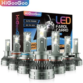 G70 200W 40000LM Carro Led Lâmpadas De Farol Luz De Nevoeiro Para H1 H3 H4 H7 H11 H27 9005 9006 6500K em Oferta na Shopee