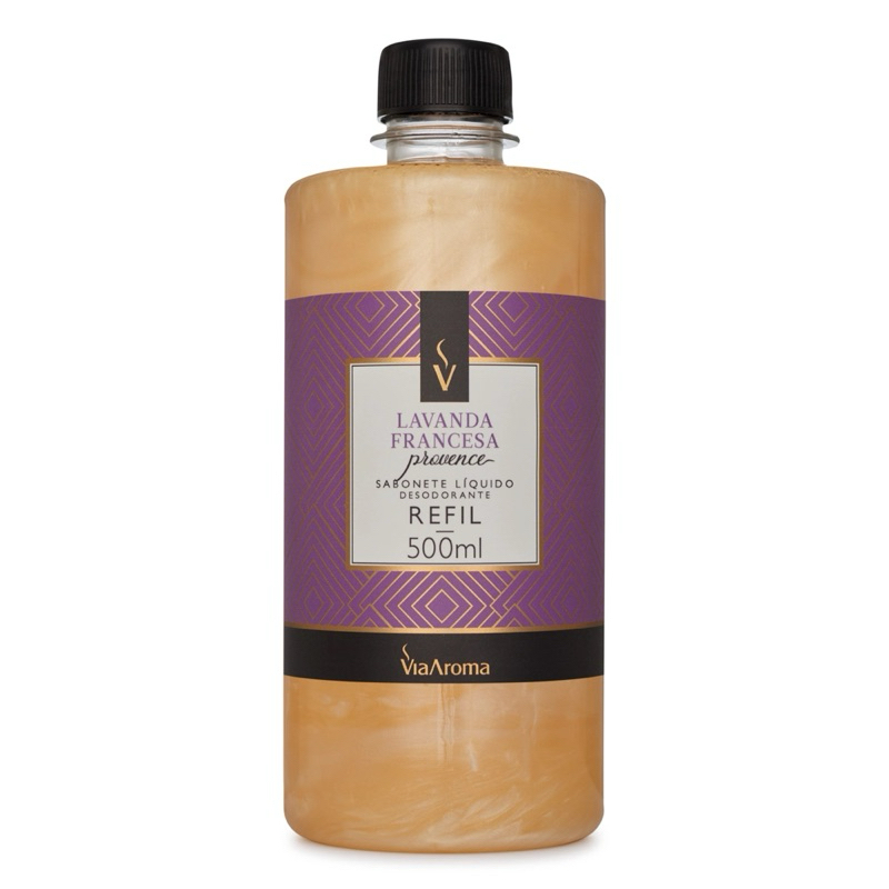 Refil Sabonete Líquido Via Aroma 500ml Linha Clássica Completa - Escolha sua Fragrancia em Oferta na Shopee
