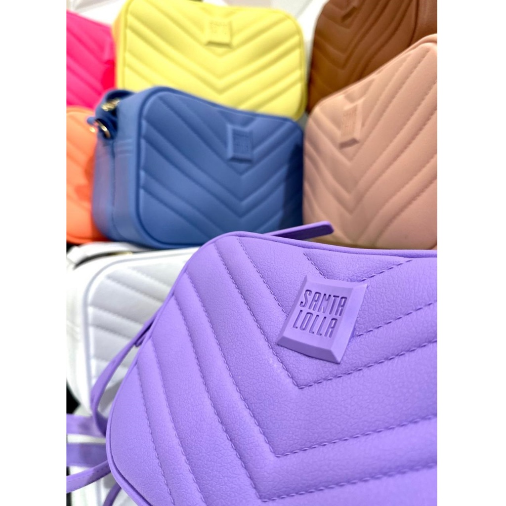 Bolsa berlim santa lolla transversal Bolsa santa lolla transversal com alça ajustavel