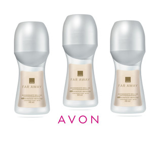 Desodorante Roll-on Avon Far Away kit com 3