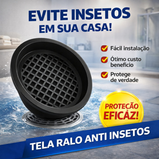 Tela Protetora De Ralos Contra Insetos Escorpião Baratas Dengue 10 ou 15Cm Evita Previne Entupimento em Oferta na Shopee