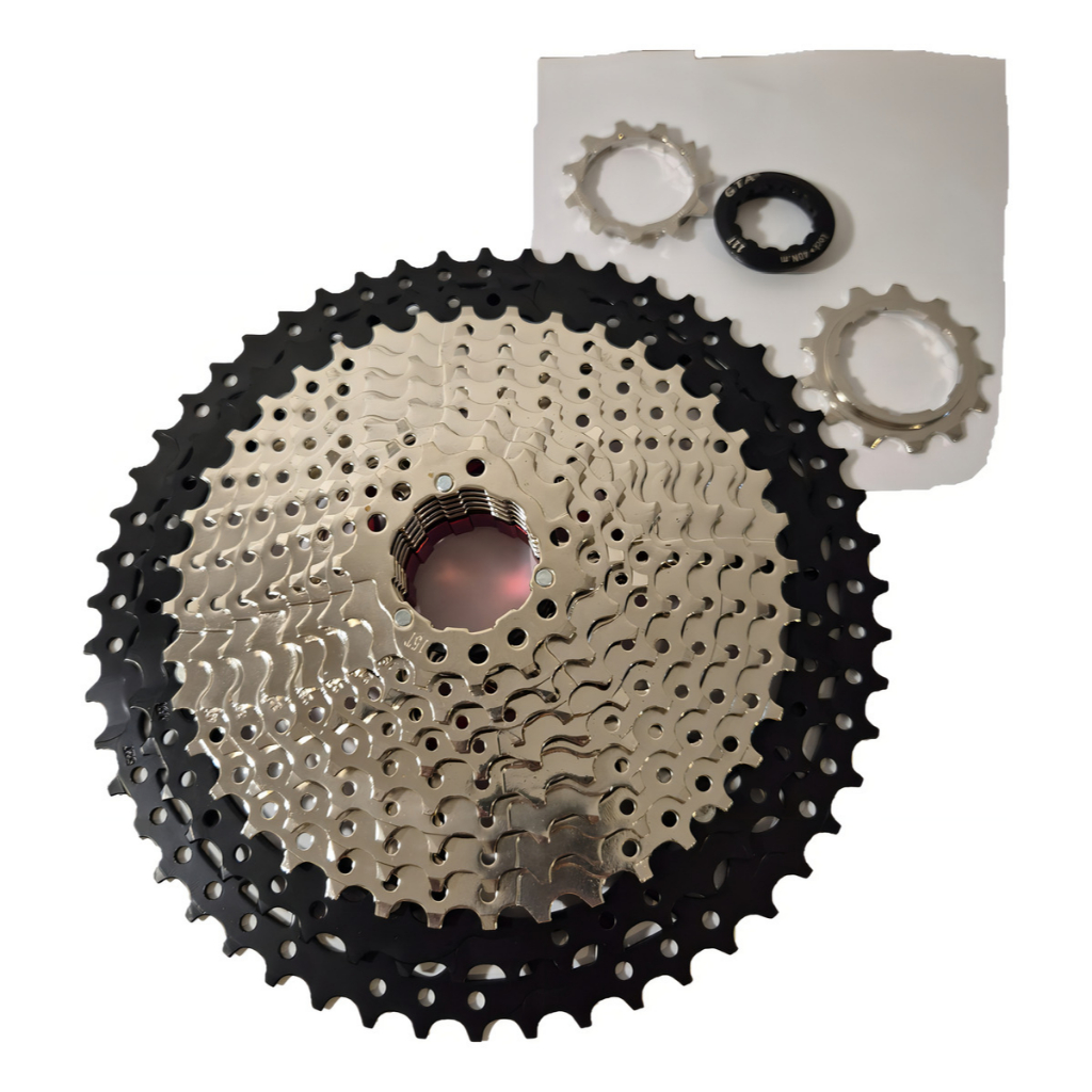 Cassete K7 Aluminio Padrao Shimano HG Freehub bicicleta Bike Mtb 12V GTA START 11/52D