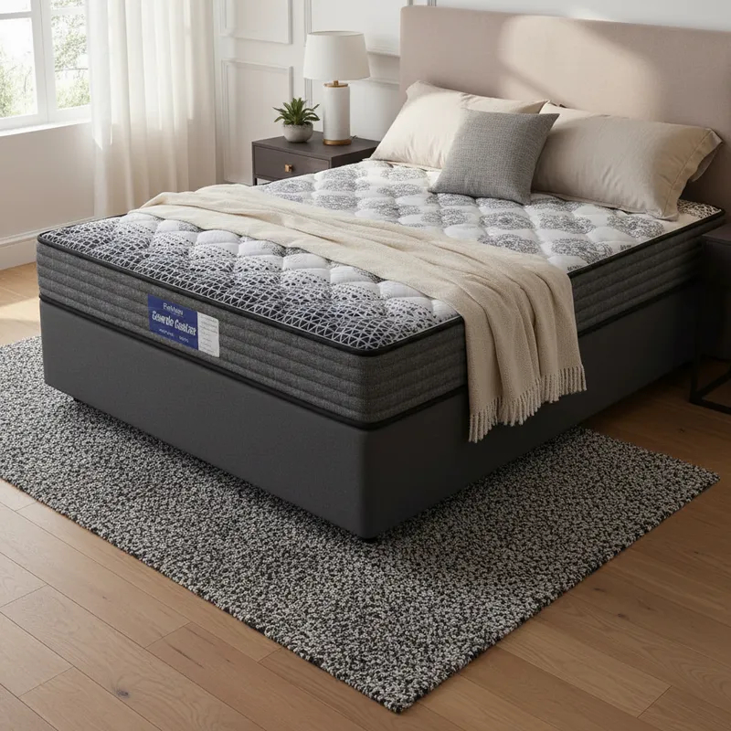 Cama Box com Colchão de Espuma D60 Double Face Guarda Costas Comfort Force Probel Casal 138cm