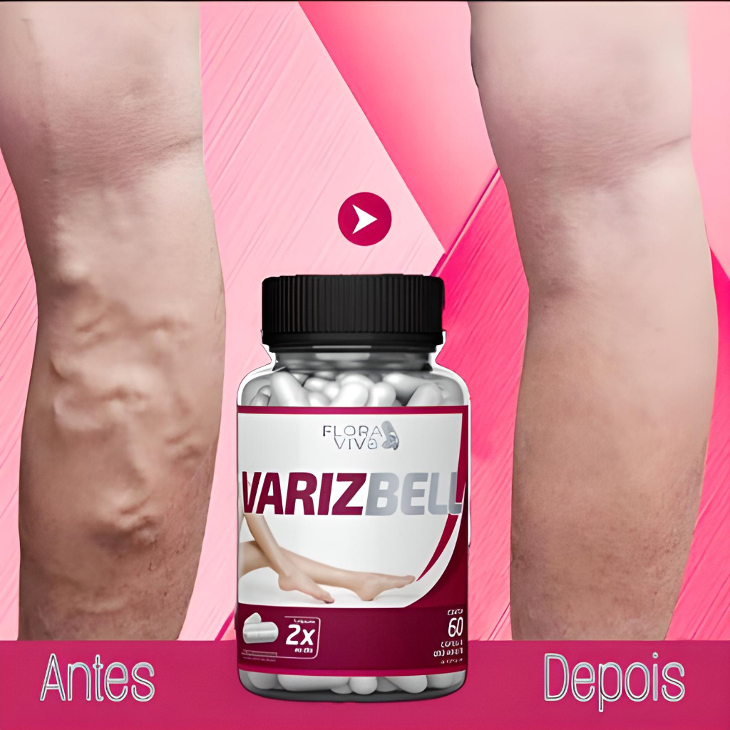 Varizbel Para remover Varizes, Dores e inchaços, Para um bem estar Vascular