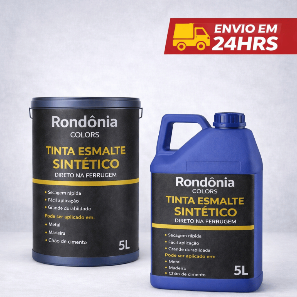 Tinta Esmalte Sintético 5l Portão Grade Metal Grafite Escuro Ferrugem Portão Janela Madeira Porta