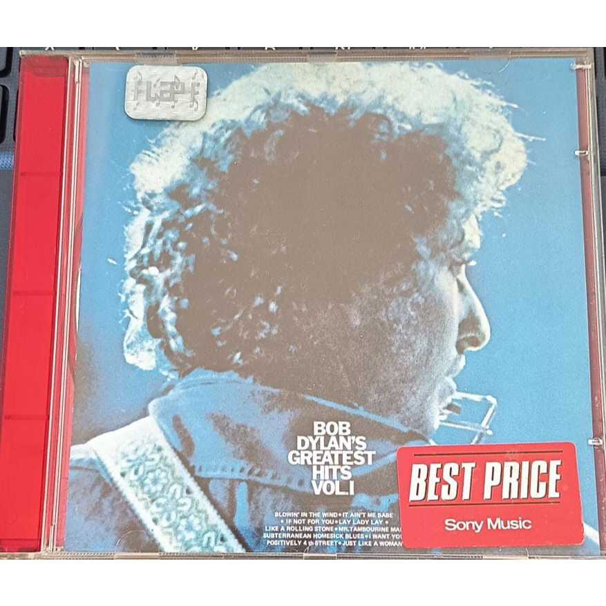 838 - Cd - C/ etiqueta original - Bob Dylan – Bob Dylan's Greatest Hits Vol. I