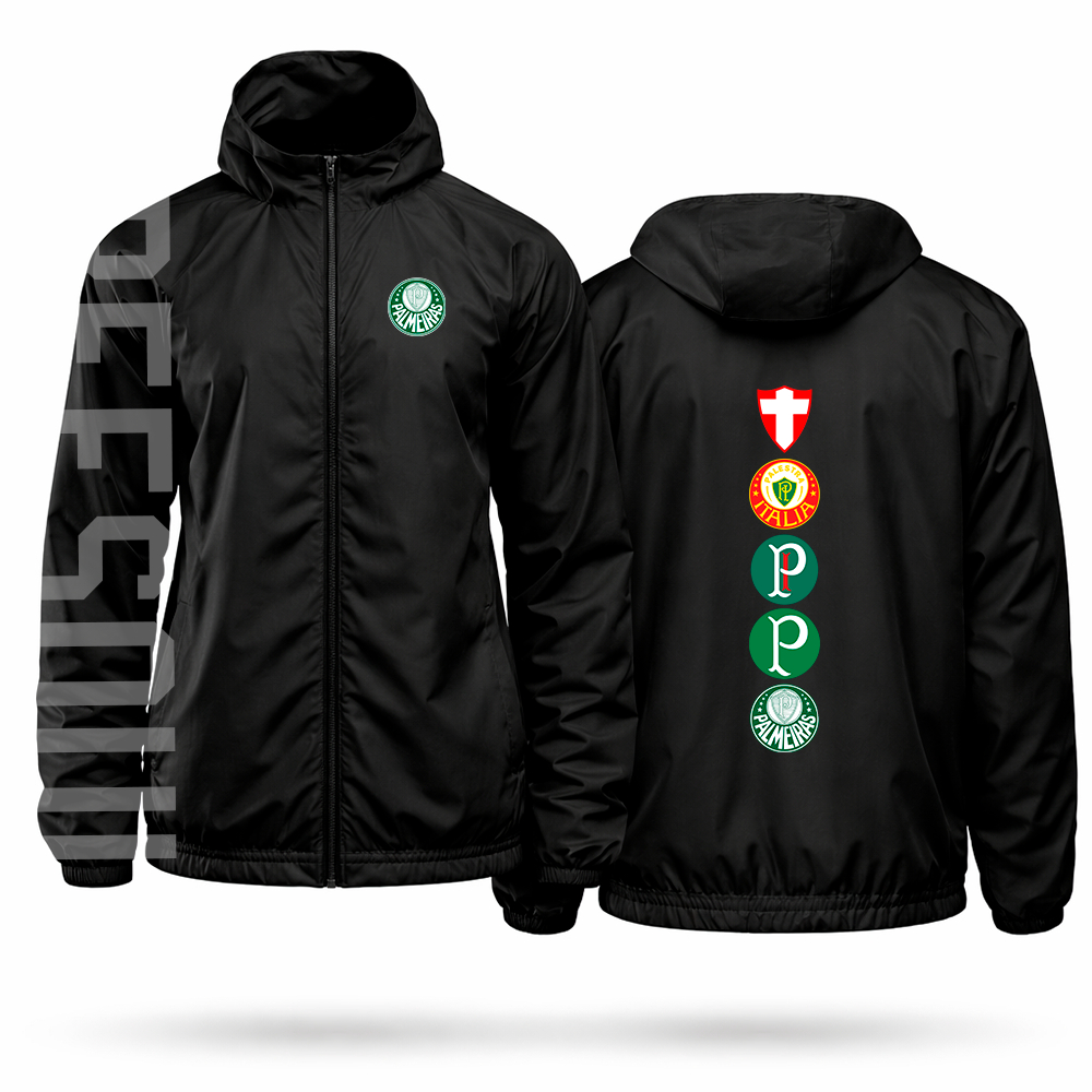 Jaqueta Corta Vento Impermeável Masculina Palmeiras porco academia gym corrida esportes fitness luta unissex