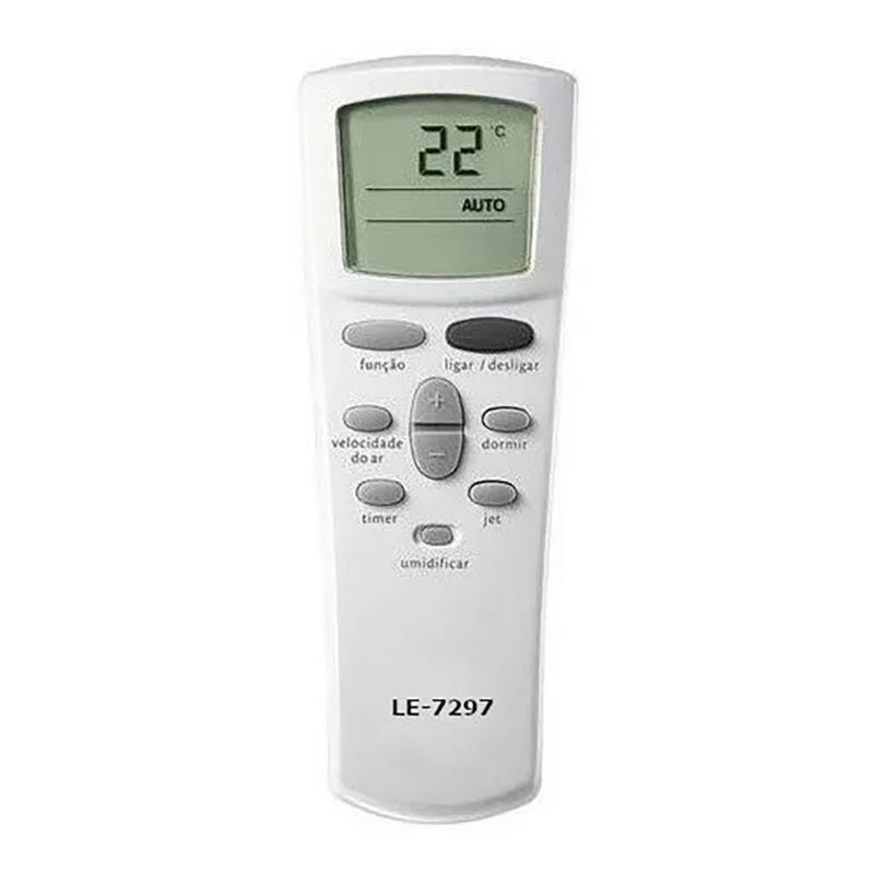 Controle para Ar Condicionado Consul 7500 10000 12000 BTUs LE-7297 janela.