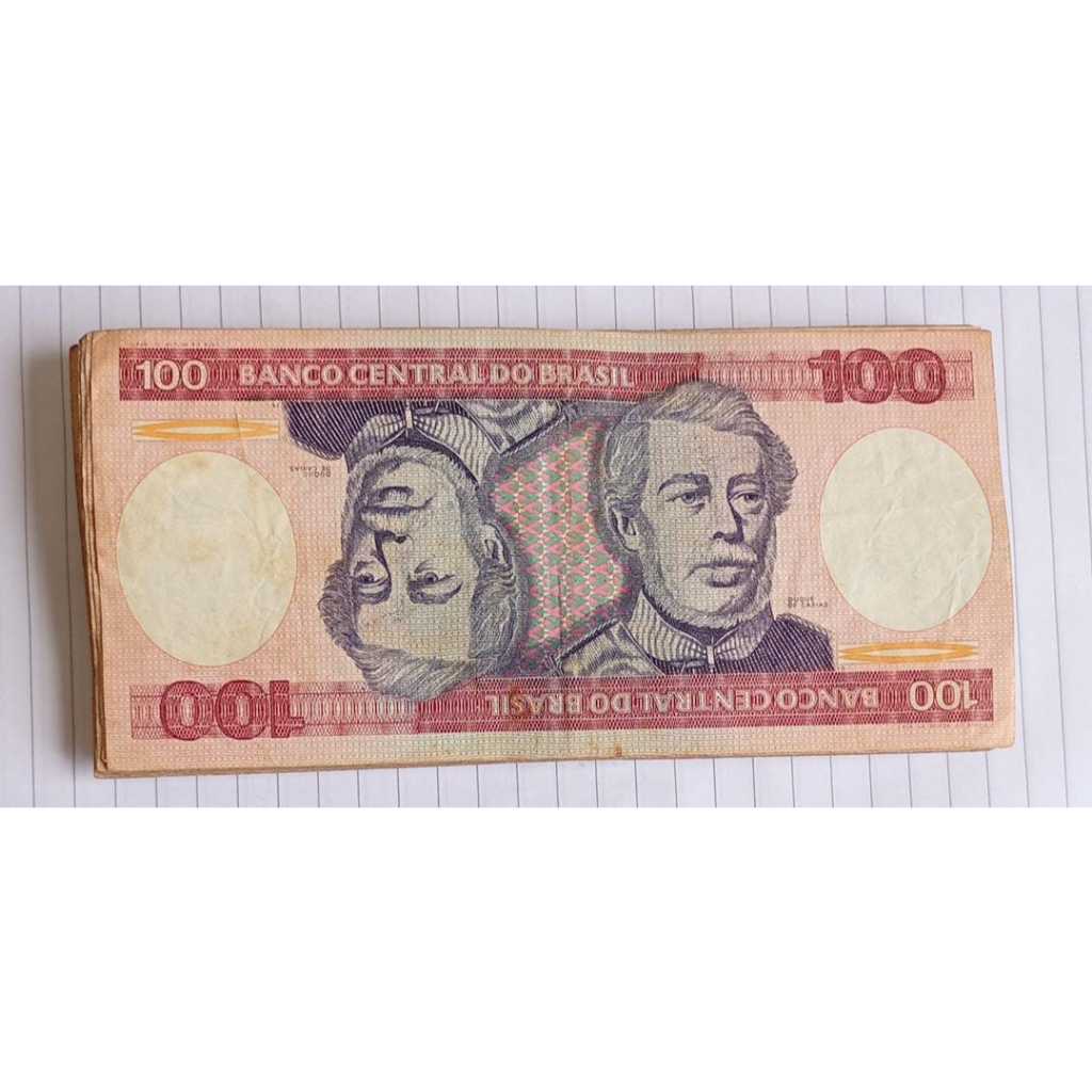 Cédula Antiga de 100 Cruzeiros – Duque de Caxias