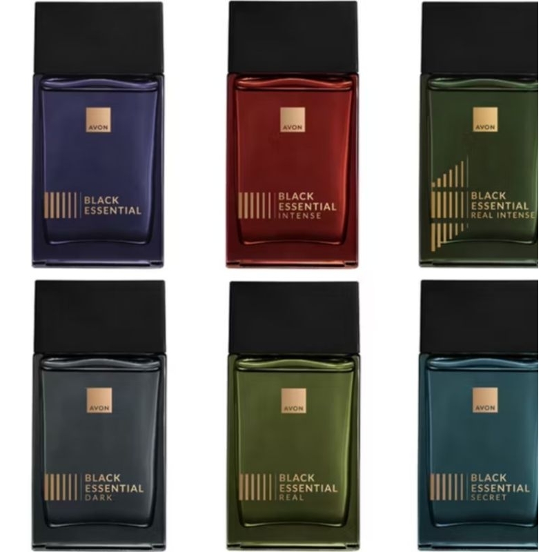 Black Essential Avon Desodorante Colônia masculino 100ml cada