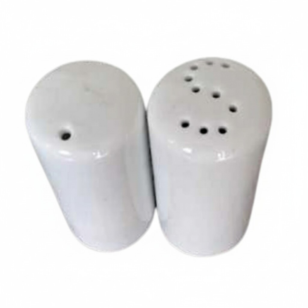 kit saleiro e paliteiro porcelana de mesa porcelana