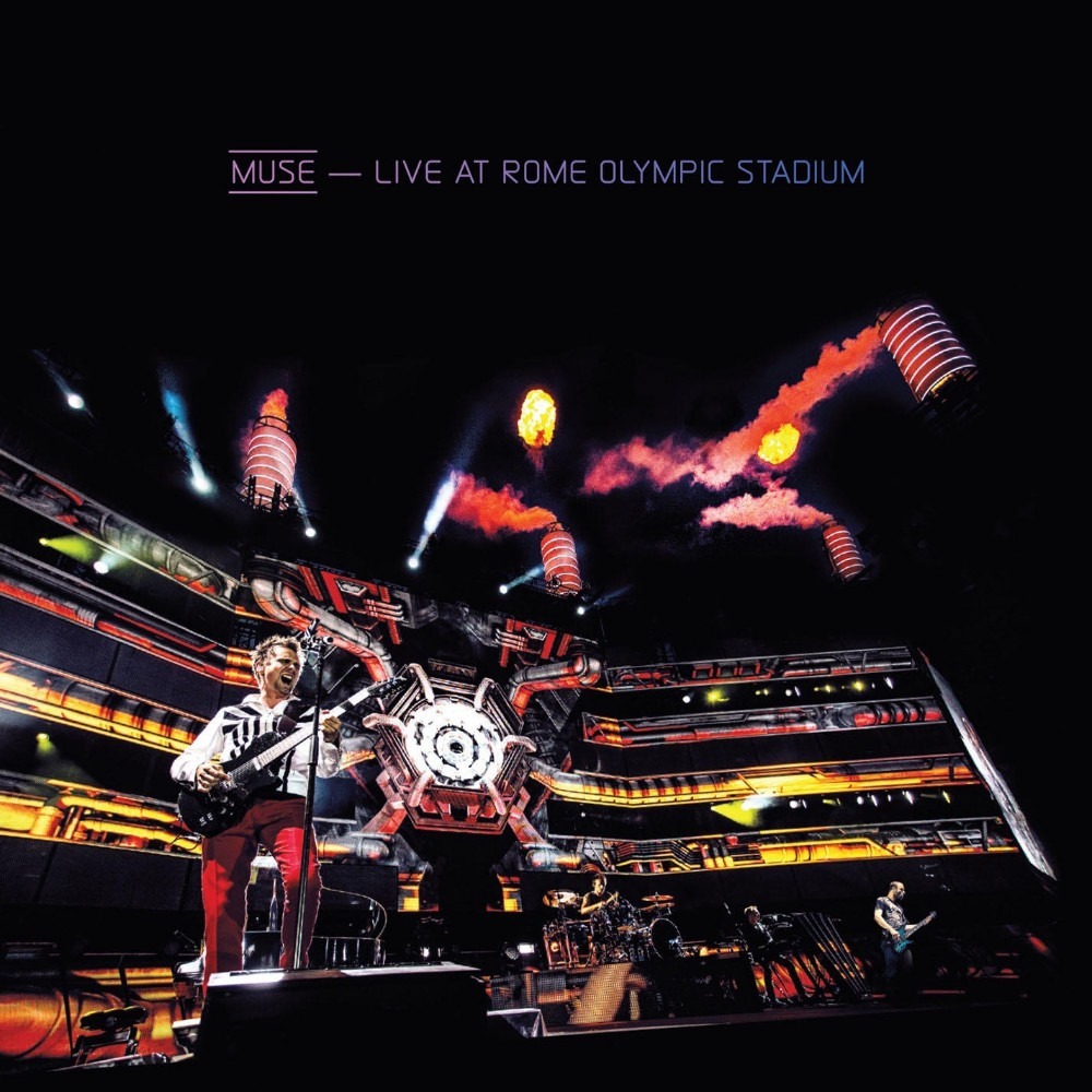 Kit Lacrado CD + DVD Muse Live At Rome Olympic Stadium (2013) Original Raridade