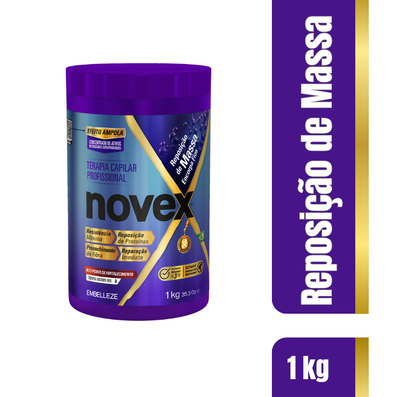 Creme de Tratamento Novex Reposição de Massa 1kg