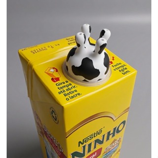 Tampa Decorativa Leite Teta de Vaca Engraçada em Oferta na Shopee