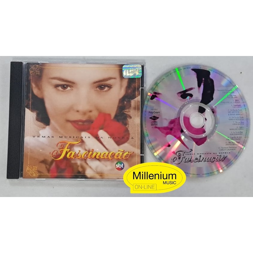 CD  Fascinação Temas Musicais Da Novela 1998 Original Gravadora Colecionador Ótimo Estado