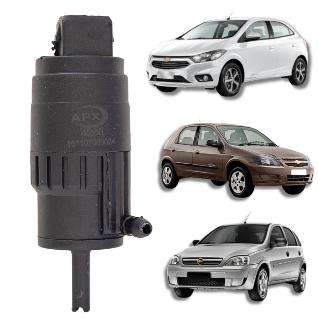 ELETROBOMBA 12V COMBUSTÍVEL E LIMPADOR GM CELTA 2001/ ONIX PRISMA