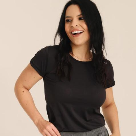 Camiseta Dry Fit Feminina, Leve, Confortável e Respirável Para Treino Academia Corrida e Musculação Premium