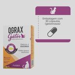 Suplemento Ograx Gatos com Ômega-3 para Saúde da Pele