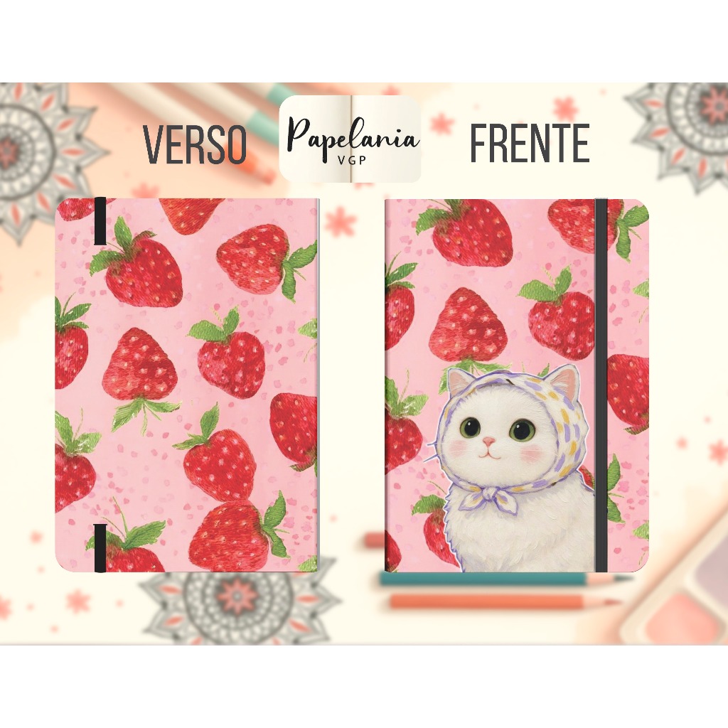 Caderno Moleskine GATOS - CAPA DURA– Criativo 160 Páginas Anotações Bullet Journal - 21x14 em Oferta na Shopee