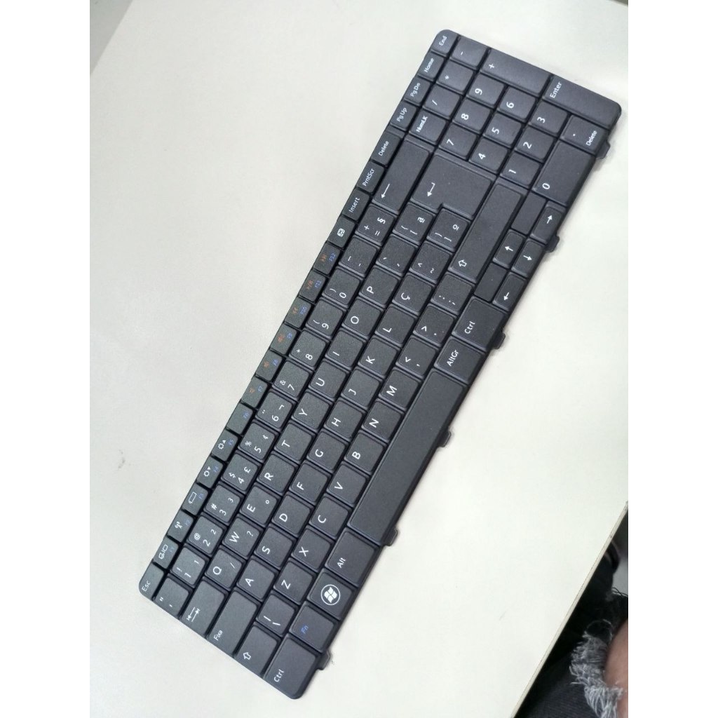 Teclado Para Notebook Dell Inspiron N5010 Nsk-drasw Preto Português Brasil