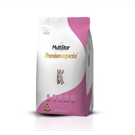 Ração Para Gatos Multi Star Cat Filhote 10,1kg
