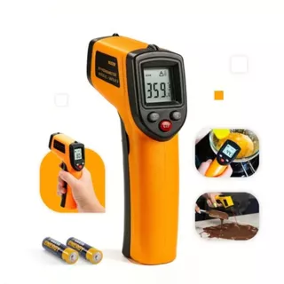 Termômetro Industrial Digital Infravermelho Laser Medição Temperatura Industrial -55oc até 400oc