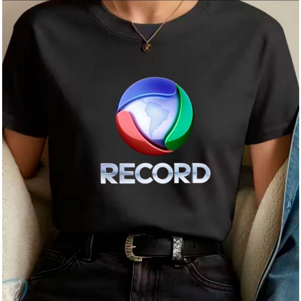 Camiseta emissoras Brasileira, TV globo, cultura,  RedeTV, TV band, TV Brasil