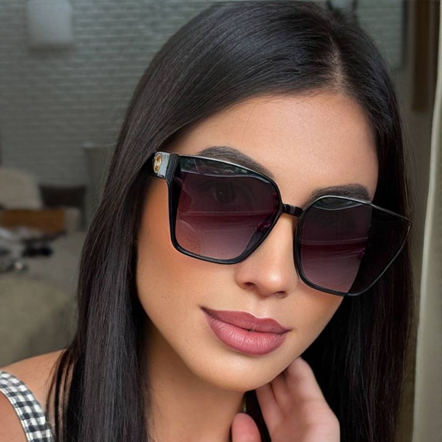Óculos Feminino Acetato Preto | BuscaProdutos