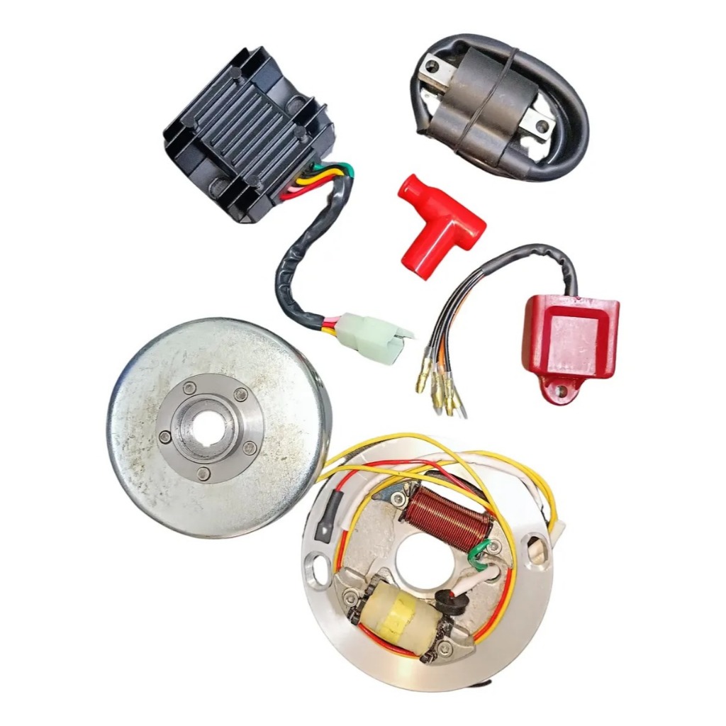 Kit Ignição Competição Magnetron Rd135/dt180/dt200 Carrega Bateria