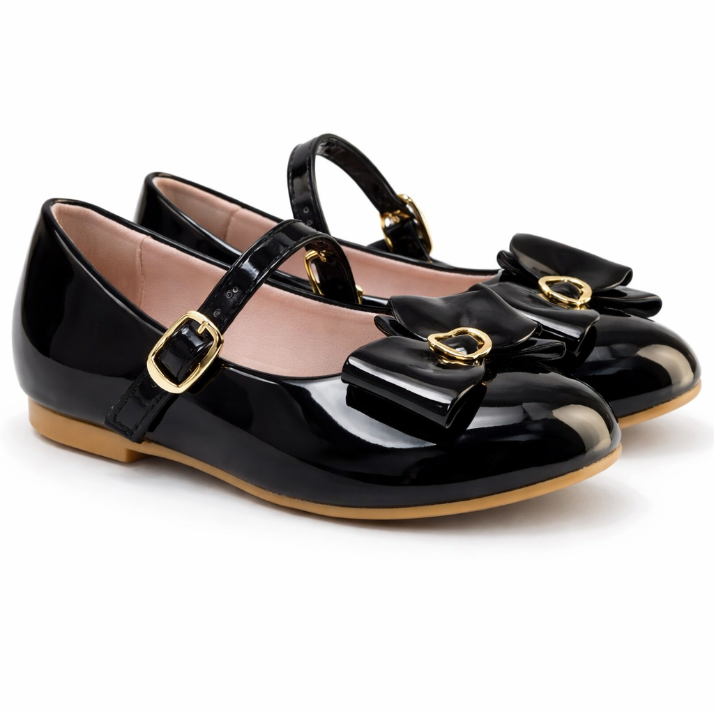 Sapatilha Menina Infantil Boneca Verniz Leve e Confortável Moda Casual Blogueira