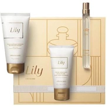 Kit Presente Lily Com 3 Itens O Boticário Original
