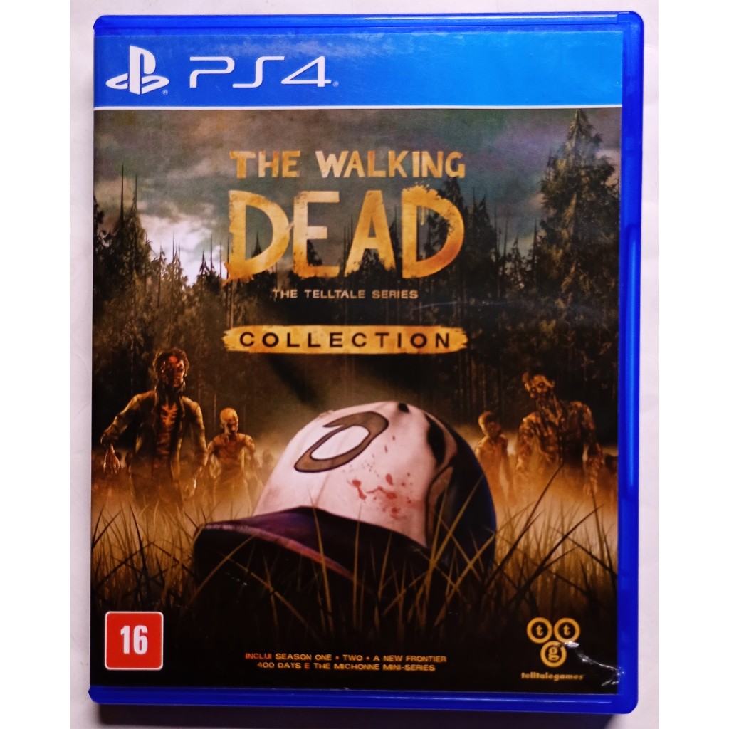 JOGO THE WALKING DEAD COLLECTION PS4 MIDIA FISICA CD.