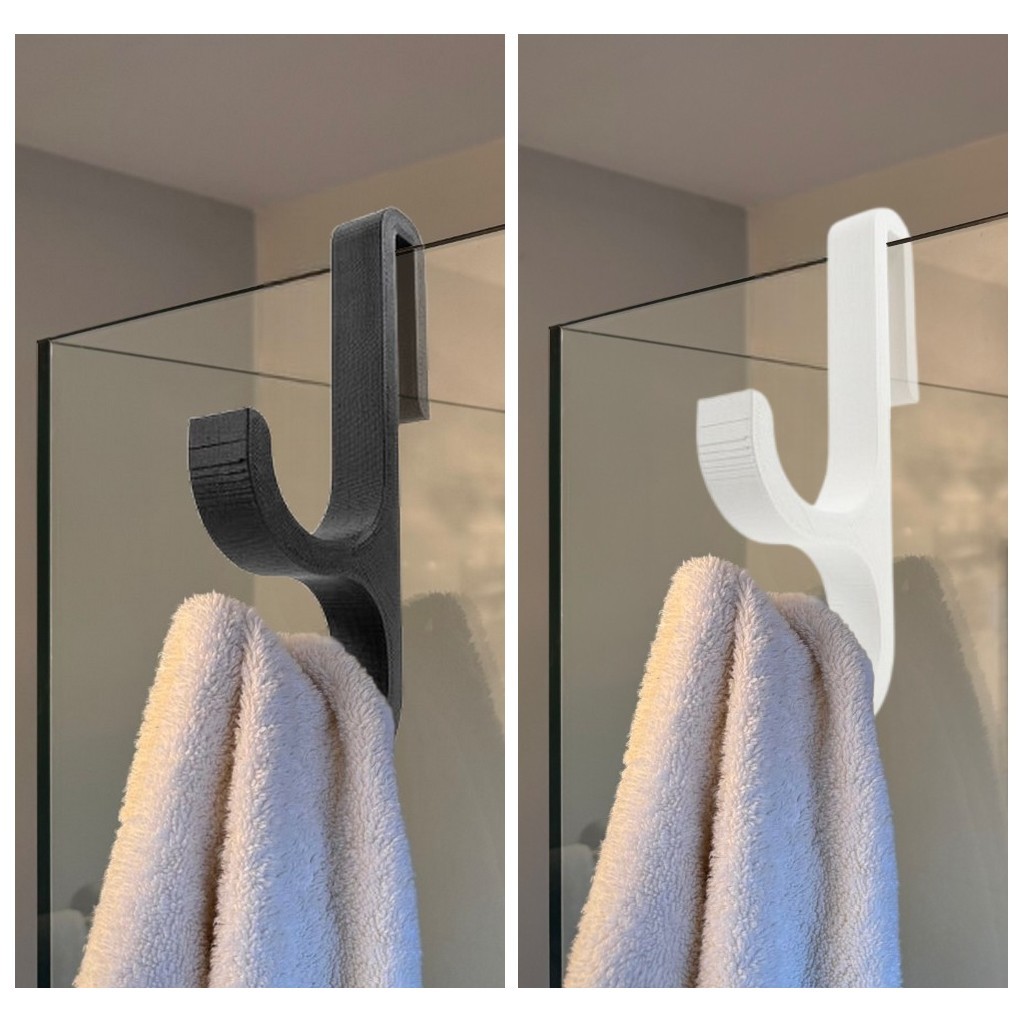 Kit 2 Suporte Gancho P/ Toalhas Box Banheiro Banho Duplo em Oferta na Shopee
