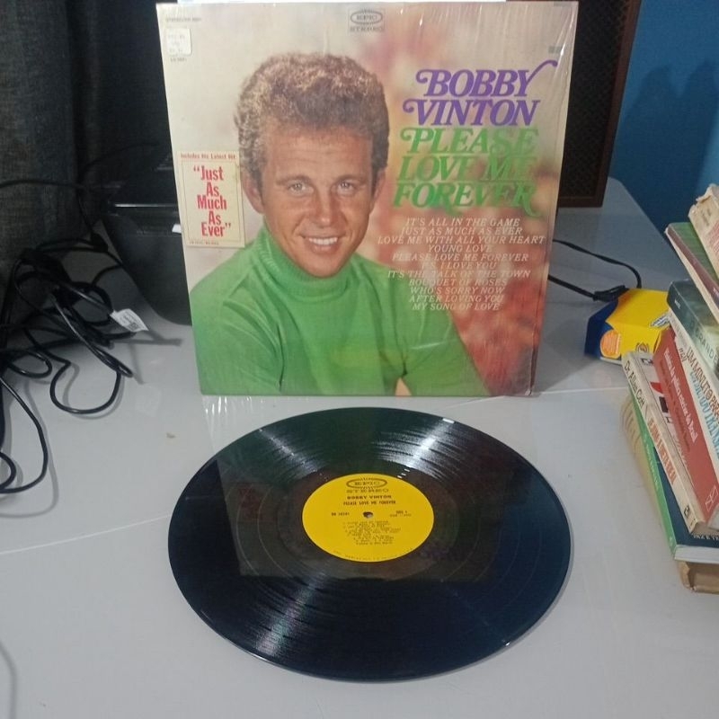 vinil Bobby Vinton Please love me Forever