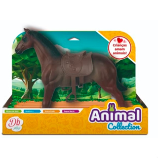 BRINQUEDO INFANTIL CAVALO ANIMAL FAZENDA DE VINIL COM SELA 22 CM COM VARIAÇÃO DE CORES em Oferta na Shopee