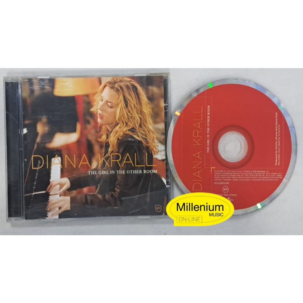 CD Diana Krall  The Girl In The Other Room 2004 Original Gravadora Colecionador Ótimo Estado