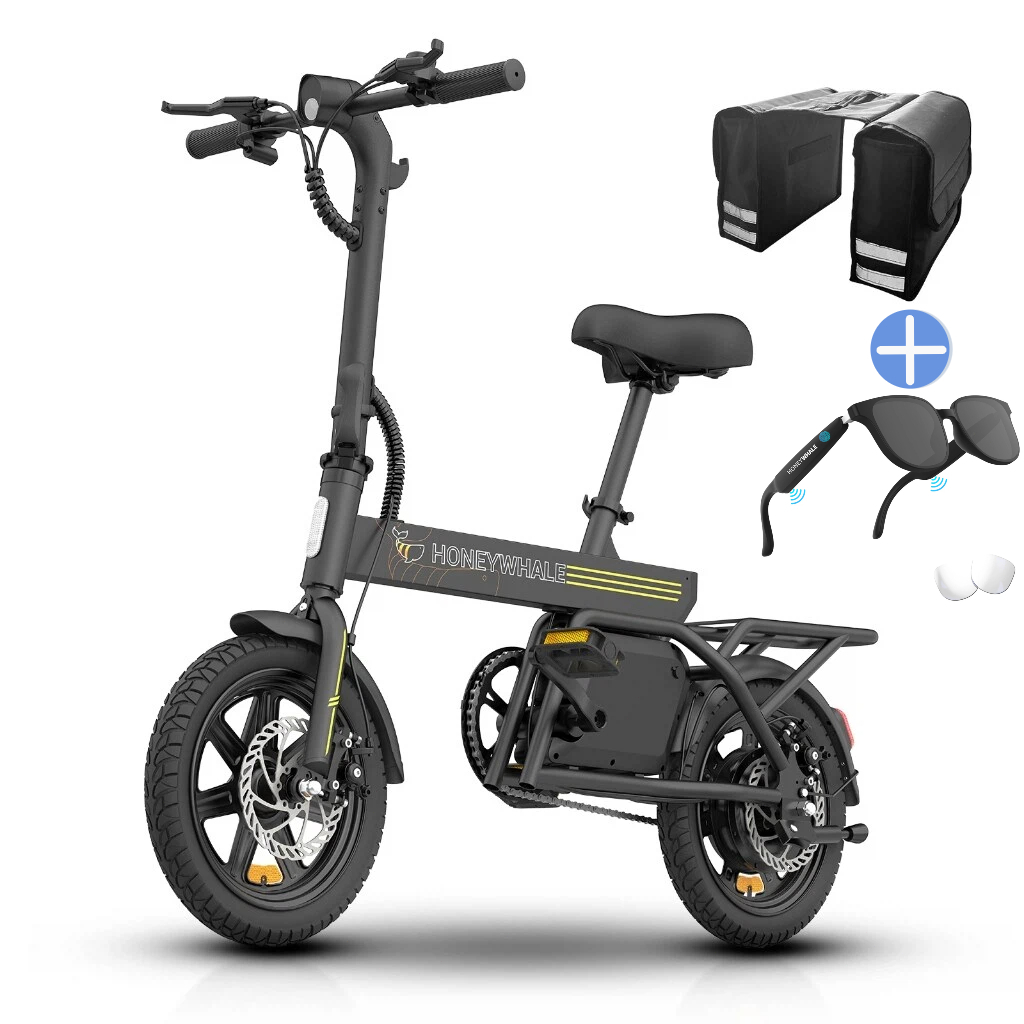 HONEYWHALE B20 Bicicleta Elétrica Adulto,440W Bicicleta Elétrica,25KM/H,35KM …
